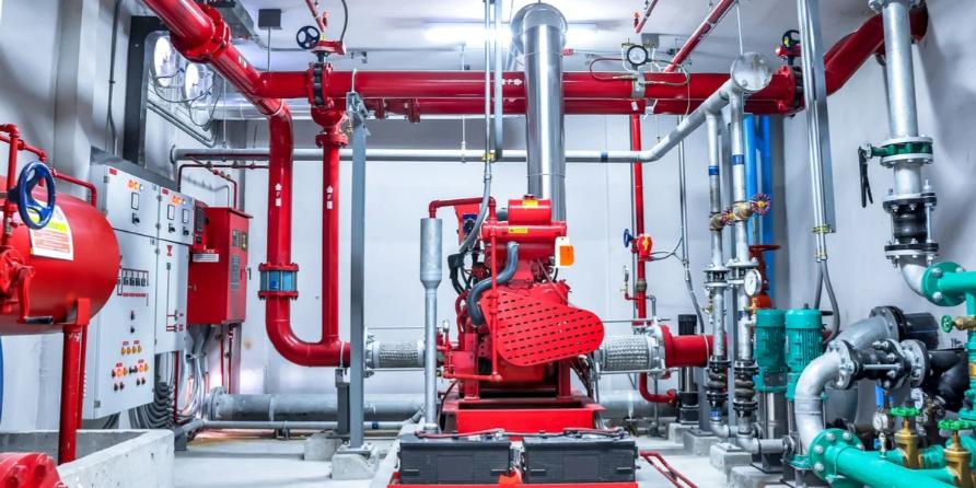 Ballour Glass Factory — Fire Alarm & Fighting