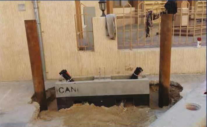 Duct chamber installation