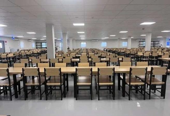 Staff camp cafeteria