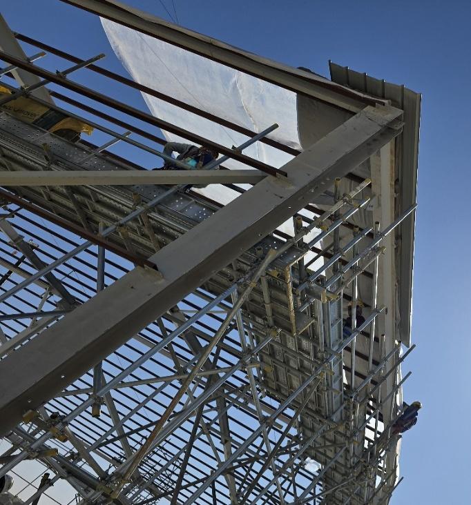 Structural steel connection detail